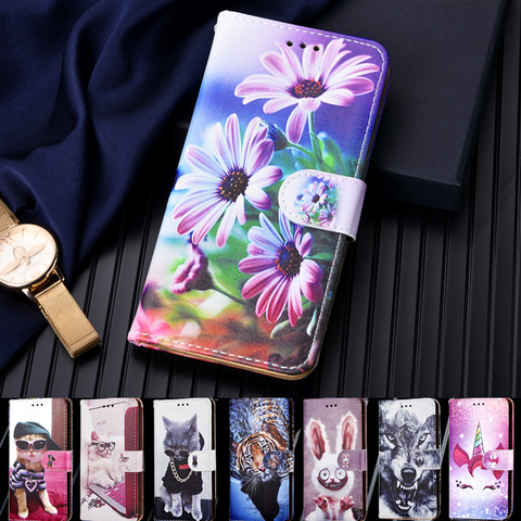 Flip Cover For ZTE Blade 20 Smart L8 A3 A5 A7 2022 A7 V10 Vita V9 V8 Mini V7 Lite A6 Lite A510 A530 A610 c M2 Lite Coque ► Photo 1/6