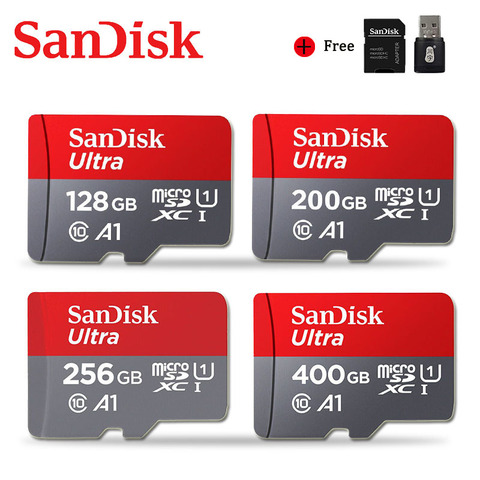 Original newest SanDisk Micro SD memory Card C10 U1 U3 4K HD Trans