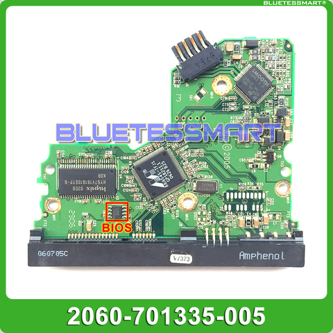 HDD PCB logic board 2060-701335-005 REV A for WD 3.5 SATA hard drive repair data recovery ► Photo 1/3