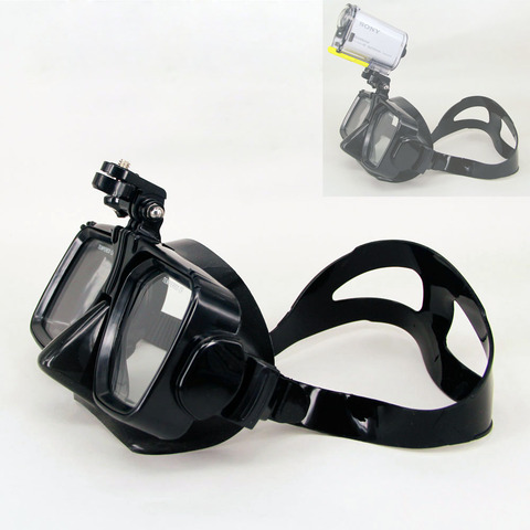 Scuba Diving Mask Snorkel Swimming Tempered Glasse For Sony RX0 FDR X3000R HDR AS300R 200V 100V AS50 X1000 Sport Action Cam ► Photo 1/1