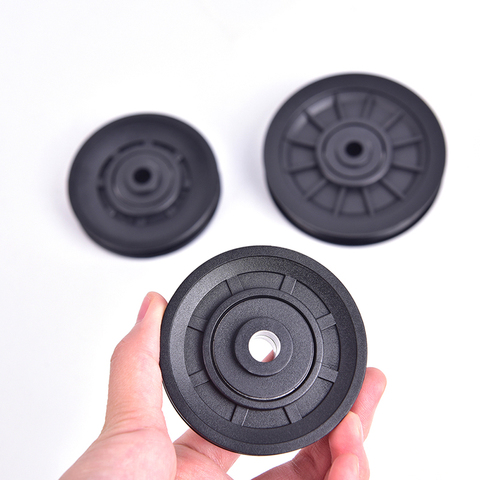 4 Pcs/Lot 70mm/90mm/105mm Diameter Wearproof Nylon Bearing Pulley Wheel Cable Gym Fitness Equipment Part Wholesale Universal ► Photo 1/6