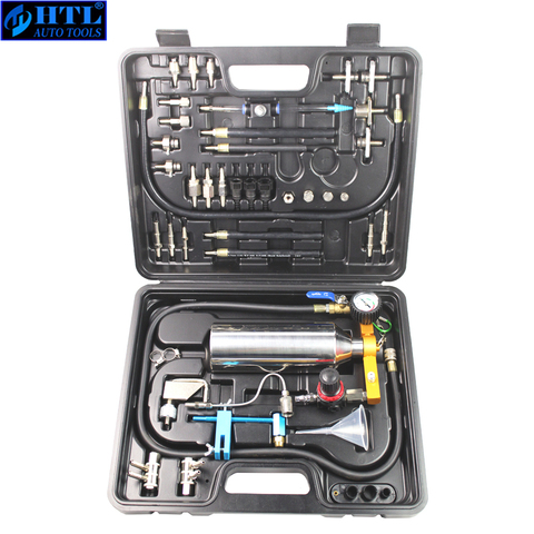 Automotive Non-dismantle Fuel Injector Cleaner Kit and Tester with Case for Petrol EFI Throttle Petrol Cars, 750ML Tank, 145PSI ► Photo 1/5