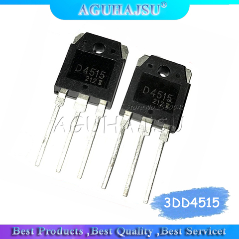 10PCS D4515 3DD4515 2SD4515  TO-247 Power Switch Transistor 15A400V ► Photo 1/1