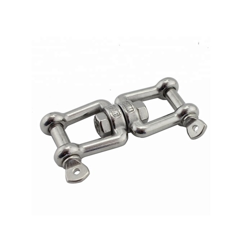 Jaw And Jaw Anchor Swivel 304 Stainless Steel 4mm 5mm 6mm 8mm 10mm Stainless Steel Jaw And Jaw Swivel Marine Hardware ► Photo 1/6