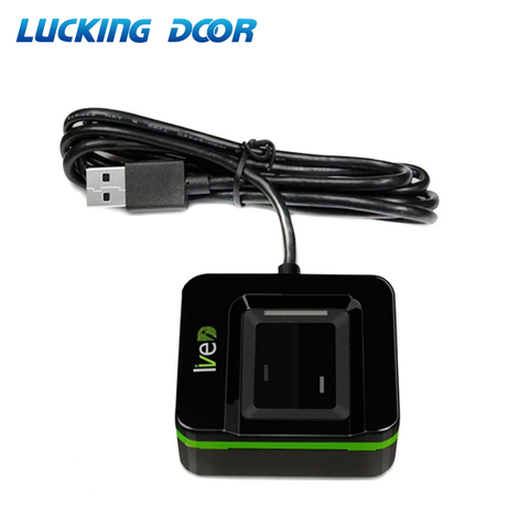 Free SDK 500 DPI USB Biometric Fingerprint Scanner Fingerprint Reader USB Optical Sensor LIVE20R ► Photo 1/6