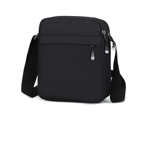 New chest bag trendy Oxford cloth shoulder bag men's messenger bag casual simple mobile phone bag waist bag ► Photo 1/6