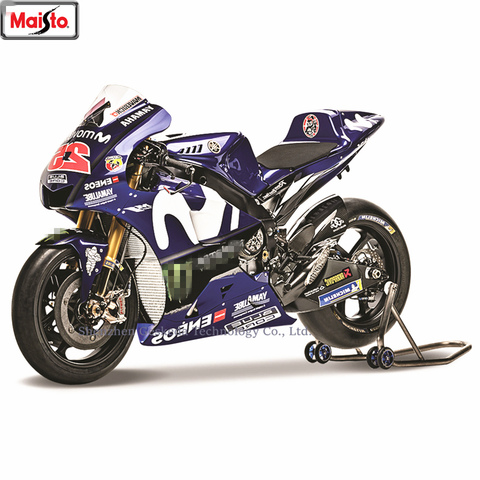 Maisto 1:18  Rossi Honda GP Moto  Racing  authorized simulation alloy motorcycle model toy car ► Photo 1/6