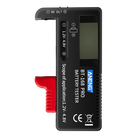 BT-168 PRO 1.2-4.8V AA/AAA/C/D Mini Battery Tester Quickly Testing for 18650 16340 14500 10440 Lithum Battery Capacity ► Photo 1/6