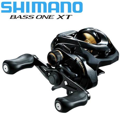 SHIMANO NEW BASS ONE XT 210g Baitcasting Reel 5.0kg Power 7.2:1 4+1BB SVS brake technology S A-RB/A-RB Bearing fishing reels ► Photo 1/5