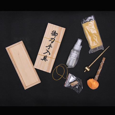 Japanese Sword Katana Maintenance Kit Cleaning Tools set without Oil ► Photo 1/6