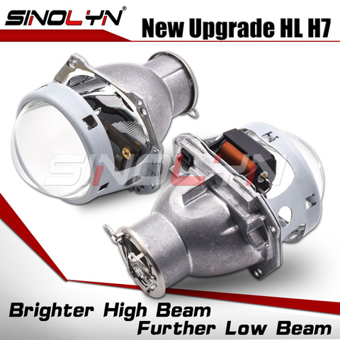 Sinolyn Headlight Lenses H7 LED 3.0 For Hella 3r H7 D2S D2H HID Halogen Bi-xenon Projector Lens Car Lights Accessories Retrofit ► Photo 1/6