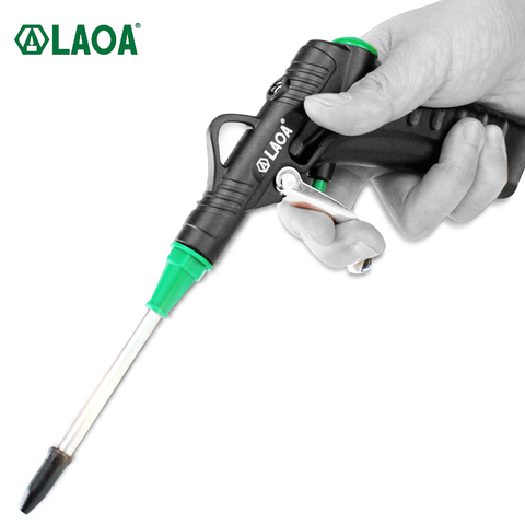 LAOA Aluminum Alloy Blow gun Air gun Jet gun Pneumatic High pressure Dust blow gun ► Photo 1/6