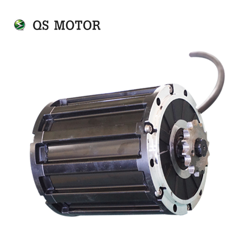 QS Motor Sprocket Type 428 New Launched Product 120 2000W 70H Mid Drive Motor For Electric motorcycle ► Photo 1/2