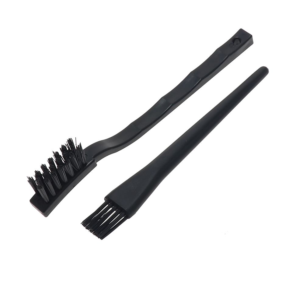 Black hard material antistatic brush industrial board cleaning dusting