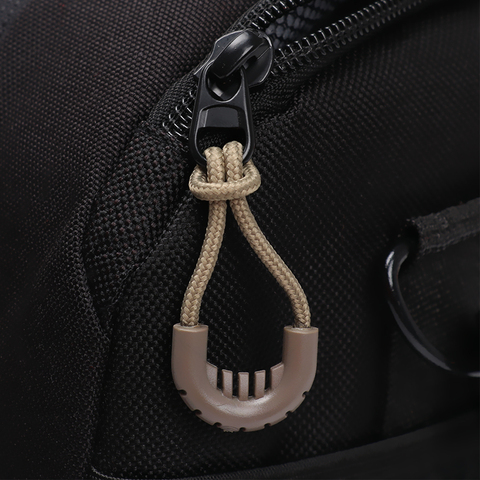 5PCs 5 colors EDC MultiPurpose Zipper Rope Anti-theft Zipper Longer Tail Rope Bags Clip Buckle Outdoor Camping Travel Kit Zipper ► Photo 1/6