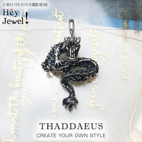 Pendant Mythical Dragon,2022 Brand New Fashion Jewelry Europe Bijoux Accessories 925 Sterling Silver Punk Gift For  Woman Men ► Photo 1/6