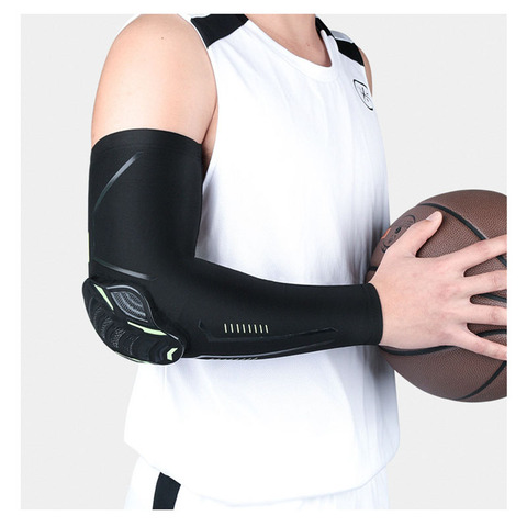 1 piece Sports arm sleeves Guard cuff Honeycomb Anti-collision Elbow brace Joint Outdoor Basketball Cycling Protective Gear 2022 ► Photo 1/6