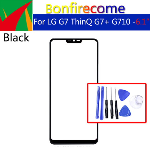 For LG G7 ThinQ G7+ G710 G710EM G710PM G710VMP G710ULM G710N  LCD Front Touch Screen Glass Outer Lens Replacement ► Photo 1/3