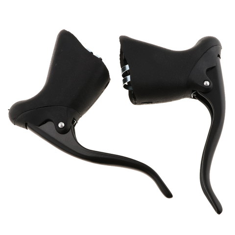 1 Pair Aero Lever Road Bike Brake Levers Drop Bar Brake Levers Lever ► Photo 1/6