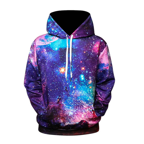 Space galaxy hoodies men's and women's hoodies 3d brand clothing hoodies hoodies printed casual sports jacket ► Photo 1/6