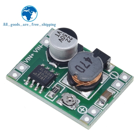 TZT 10pcs XL1509 step-down module output voltage is adjustable Super mini small volume good ► Photo 1/6