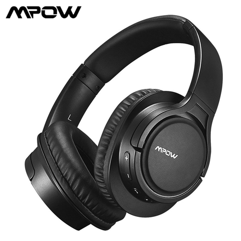 Mpow H7 Classic Wireless Headphones Bluetooth Headset with Microphone 15Hrs Playtime Wireless Headphones for iPhone XS/XR/Xiaomi ► Photo 1/6