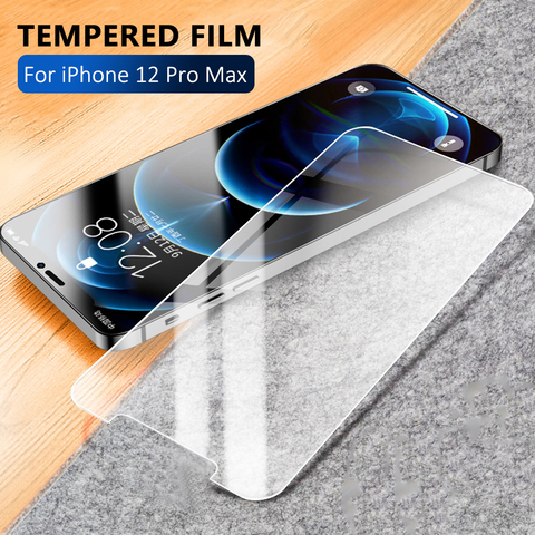 2.5D 9H Screen Protector Tempered Glass For iPhone 6 6S 5S 7 8 11 Pro 12 XR XS Max Toughened Glas For iPhone 7 6 6S Flim Glass ► Photo 1/6