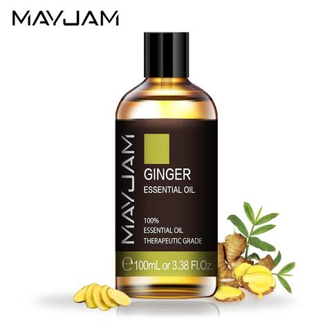 100ml MAYJAM Pure Natural Essential Oils Ginger Massage Oil Rosemary Camphor Pine Neddles Myrrh Fennel Basil Body Essential Oil ► Photo 1/6