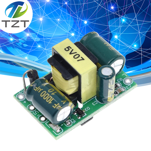 TZT 5V 700mA(3.5W) isolated switch power supply module AC 220v to 5v DC for Arduino AC-DC buck step-down module 220V turn 5V ► Photo 1/6