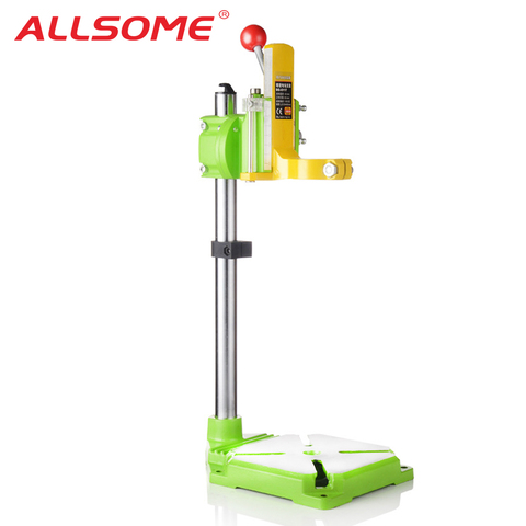 ALLSOME MINIQ Electric Power Drill Press Stand Table for Drills Workbench Clamp Drilling Collet 35 43mm 0 90 degrees HT2671 ► Photo 1/6