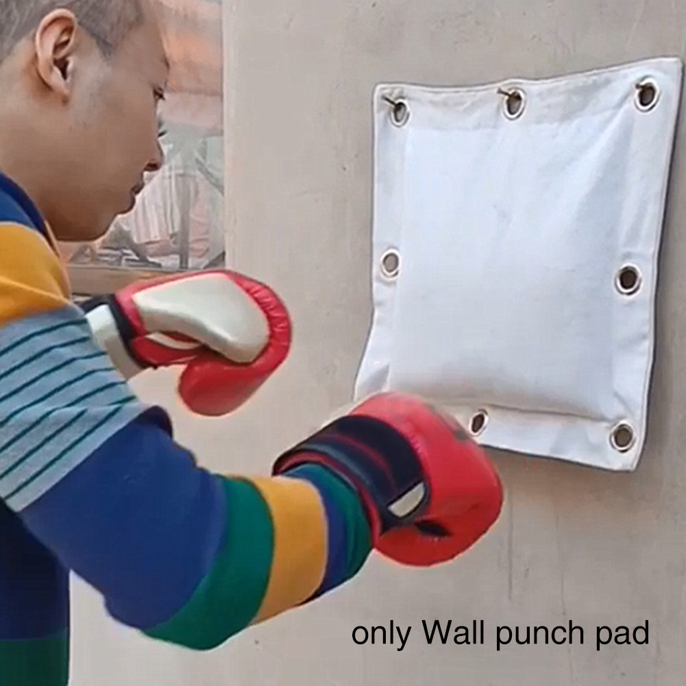 Wing Chun Kung-Fu Wall Target Puching Bag Kick Boxing Training Empty Sand Bags 