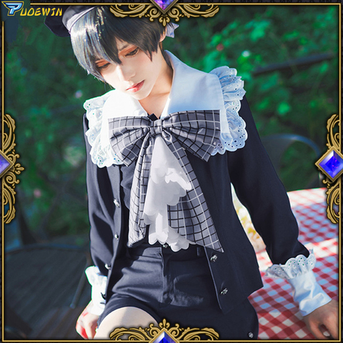 Ciel Phantomhive Black Butler Kuroshitsuji Anime Cosplay 