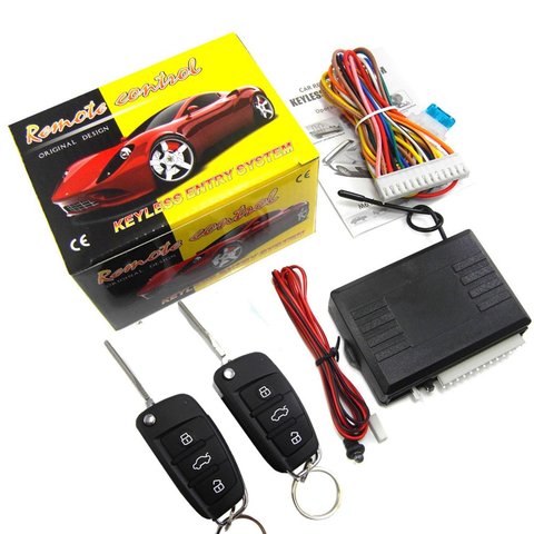 M616-8118 Car Remote Control Central Lock Alarm Device With Motor System ► Photo 1/6