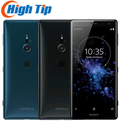 Unlocked Original Sony Xperia XZ2 RAM 6GB ROM 64GB Mobile phone 19MP LTE 5.7