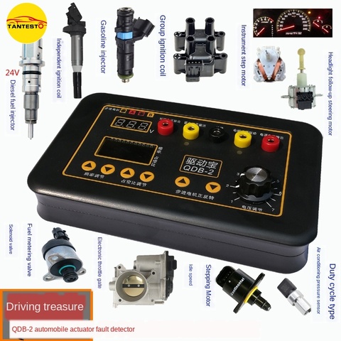 Automobile Ignition Coil Test Injector Solenoid Valve Idling Stepper Motor Instrument Tester ► Photo 1/6