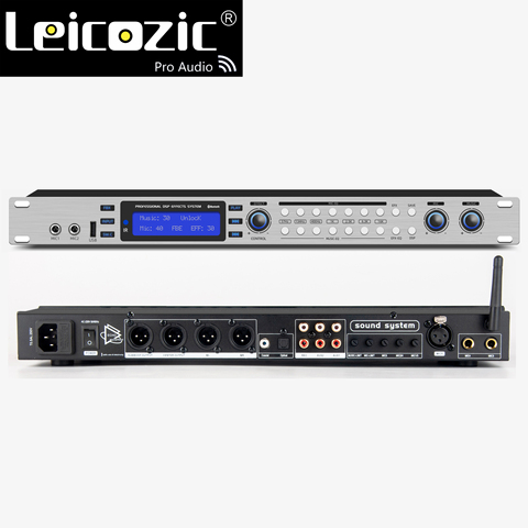 Leicozic Digital Effector Professional Digital Audio Echo Pre-effect DSP Processor Audio Processor Built-in Bluetooth USB APP ► Photo 1/6