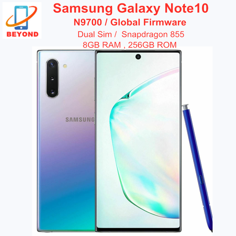 Samsung Galaxy Note10 Note 10 N9700 Dual Sim 256GB ROM 8GB RAM Octa Core 6.3