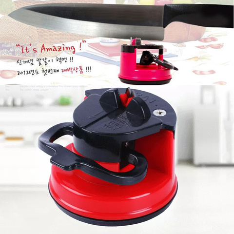 Household kitchen knife sharpener with suction cup sharpener tool sharpener whetstone  suction cup positioning knife sharpener - Price history & Review, AliExpress Seller - Good kitchen Store