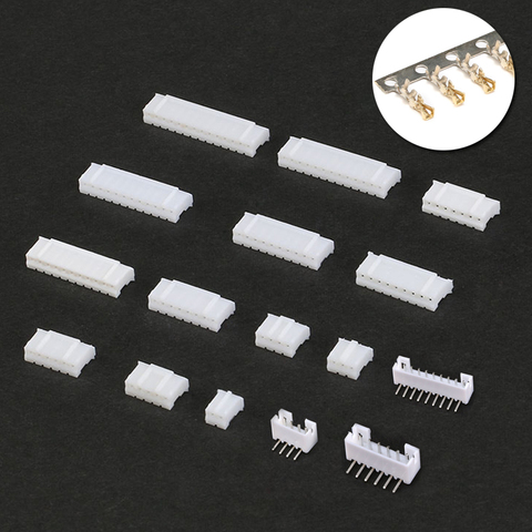 70pcs PH2.0 2p 3p 4p 5p 6p 7 pin 2.0mm Pitch Terminal Kit / Housing / Pin Header JST Connector Wire Connectors Adaptor PH Kits ► Photo 1/6