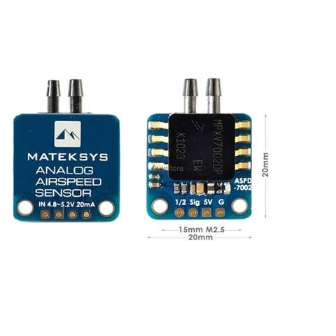 2022 New Matek Systems Analog Airspeed Sensor ASDP-4525 Flight control sensor for F4 F7 F722 765 WING IANV Flight Controller ► Photo 1/3