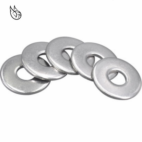 M1.6 M2 M2.5 M3 M3.5 M4 M5 M6 M8 M10 M12 M14 M16 M18 M20  304 Stainless Steel Flat Washer Plain Washer Flat Gasket ► Photo 1/6