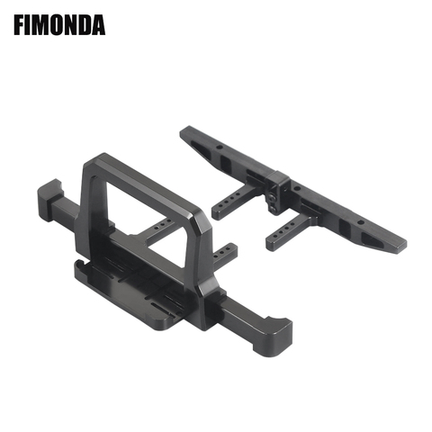 FIMONDA Classic Metal Front Rear Bumper for 1/10 RC Crawler Traxxas TRX4 Defender ► Photo 1/6