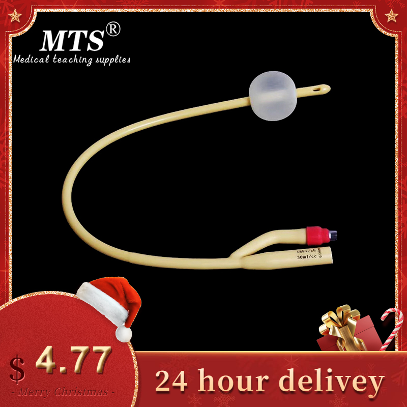 MTS 2way Latex Foley Catheter Silicone Coated medical sterilization