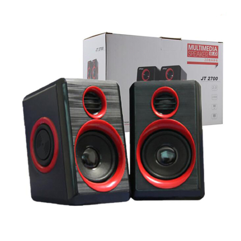 Computer Desktop Speaker Stereo Bass 2.5 Inch Speaker Dual Diaphragm 2.0 Speaker USB Wired Multimedia Music Speakers ► Photo 1/2