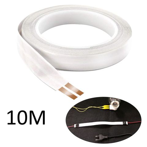 10m Audio Cable Ultra-Thin Wall Sticker 2-Core Pure Copper Light String Power Cord 2-Core Narrow Speaker LED Power Cord ► Photo 1/6