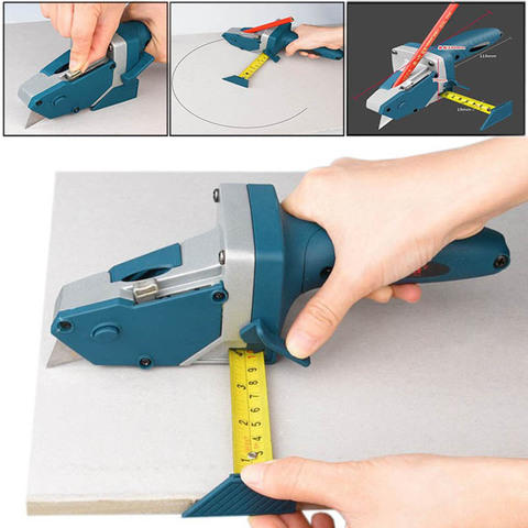 Gypsum Board Cutting tool Drywall Cutting Artifact Tool with Scale toohr Woodworking Scribe Woodworking Cutting board tools ► Photo 1/6