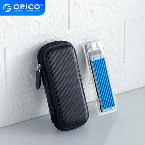 ORICO M.2 Hard Disk EVA Portable HDD Storage Protection Bag for External M.2 Hard Drive/Earphone/Data Line HDD Case ► Photo 1/6