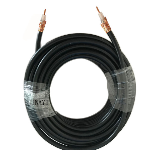 10m RG58 50-3 RF coaxial cable RG-58 RG58 cable Wires 50ohm 5m 20m 30m 50m ► Photo 1/3