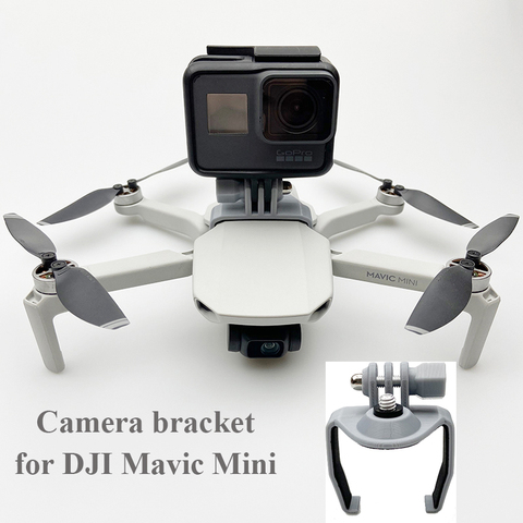 360 Panoramic Camera Holder Bracket for DJI MAVIC Mini 2 Drone GOPRO Hero 6 7 8 Insta360 Bracket Osmo Action Sports Camera Mount ► Photo 1/6