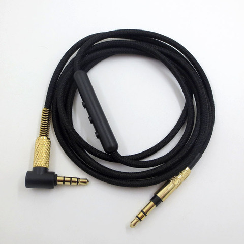 Replacement Adapter 3.5MM Audio Cable with in-Line Mic Remote Volume for Sony mdr-10r MDR-1A XB950 Z1000 MSR7 Headphones ► Photo 1/6